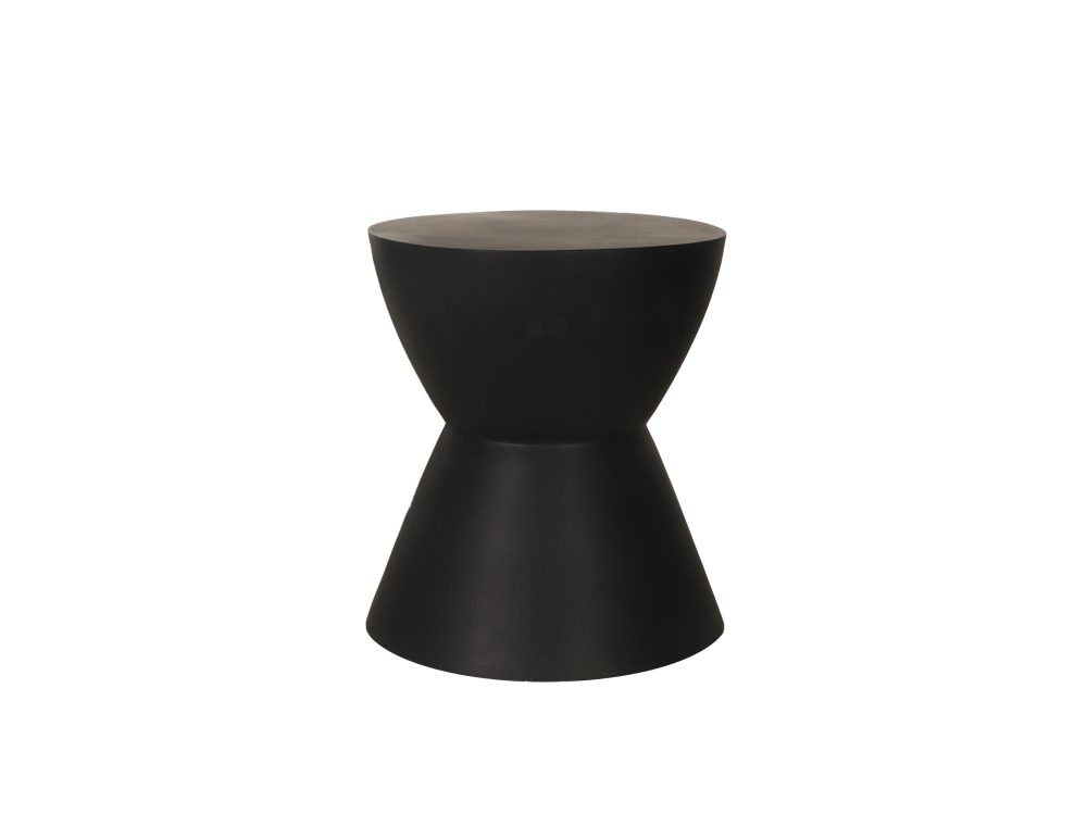 BLACK STOOL 40cm