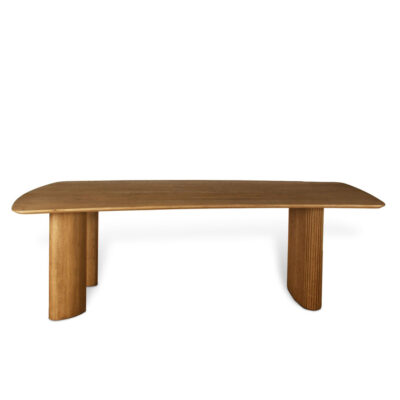 FREEFORM REEDED DINING TABLE