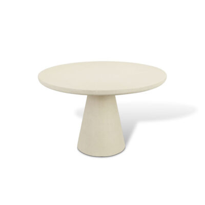 YVONE 120cm LIMESTON ROUND DINING TABLE