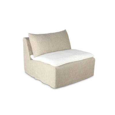 SASSARI BEIGE SINGLE SEATER SOFA