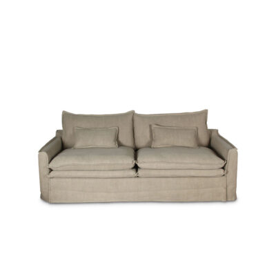 TRENTO BEIGE 3 SEATER SOFA