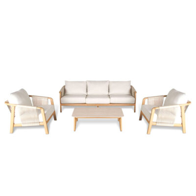 ΣΕΤ ΣΑΛΟΝΙ ΑΛΟΥΜΙΝΙΟΥ LIZZIE (ΜΠΕΖ)