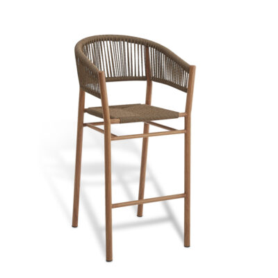 SILIA BROWN BAR STOOL