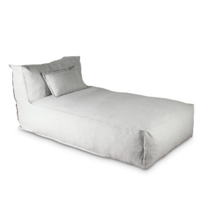 NOTA POUF LOUNGER LIGHT GREY