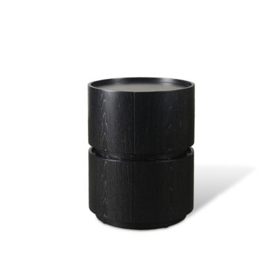 RIVA BLACK OAK BEDSIDE