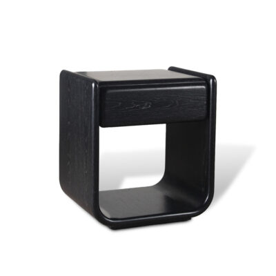 LIVIA BLACK OAK BEDSIDE