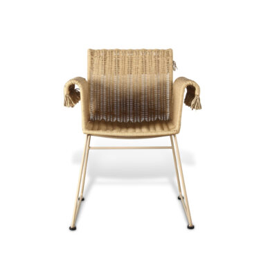 PRAYA DINING CHAIR BEIGE